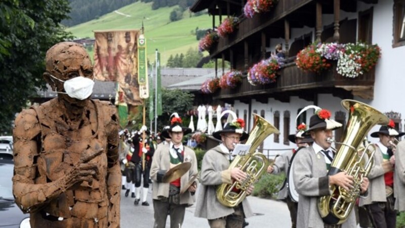 Geprägt von Corona, findet das Forum Alpbach in kleinerem Stil statt. An Glanz hat es aber auch sonst verloren. (Bild: Andreas Fischer)