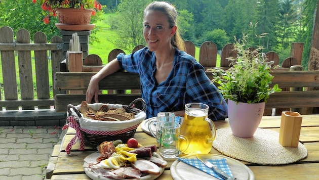 Salina Söllinger tischt beim „Rest“ nur Hausgemachtes auf. (Bild: Dengel Waltraud)