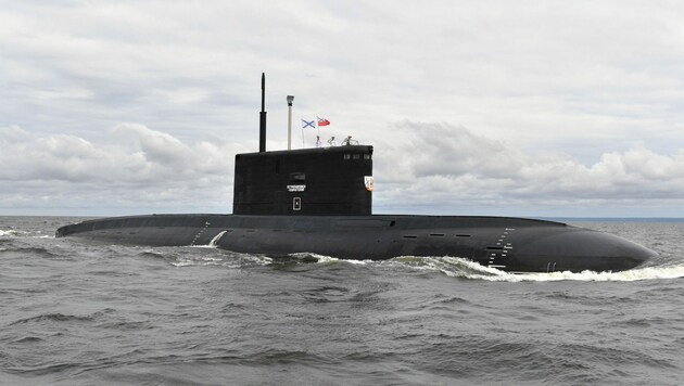 Ein russisches U-Boot (Symbolbild) (Bild: Alexey NIKOLSKY / SPUTNIK / AFP)