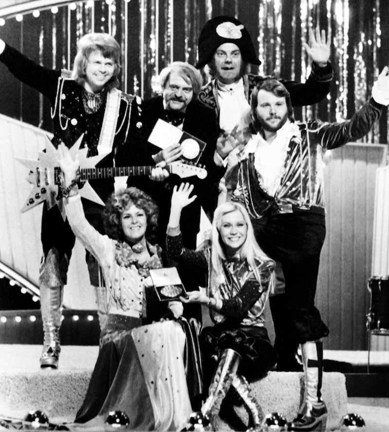 ABBA im Jahr 1974 (Bild: APA/AFP)