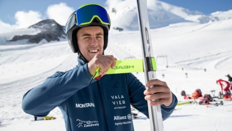 Head-Pilot Paul Vonier hofft sich mit guten Leistungen für die Europacup-Riesentorläufe am Glungezer empfehlen zu können. (Bild: Maurice Shourot)