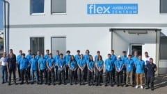 2021: Mit 27 jungen Mädchen und Burschen hat Flex einen Lehrlingsrekord – das Ausbildungsengagement zahlt sich aus! (Bild: ZVG/Flex Althofen)