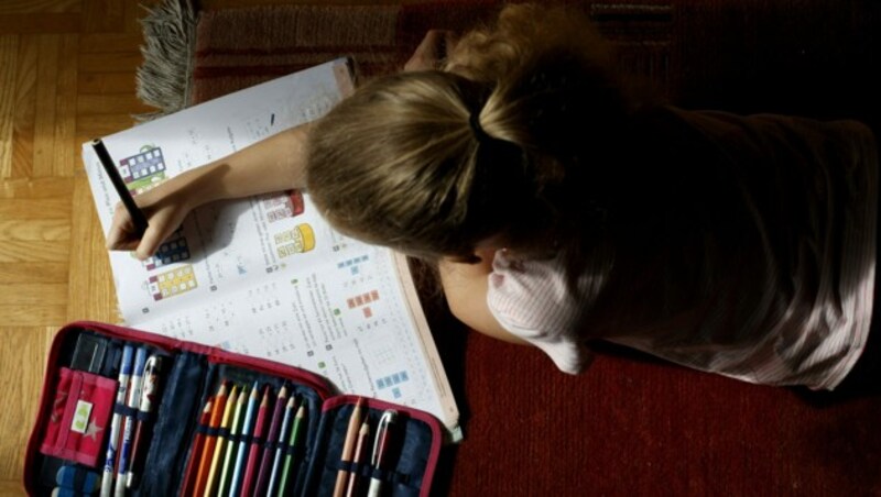 Homeschooling stand während der Pandemie für viele Kinder und Eltern an der Tagesordnung. Doch nicht alle kamen damit zurecht.  (Bild: APA/Erwin Scheriau)