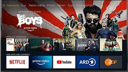 Fernseher der MediaMarkt-Eigenmarke „ok.“ mit Amazons Fire TV (Bild: ok. )