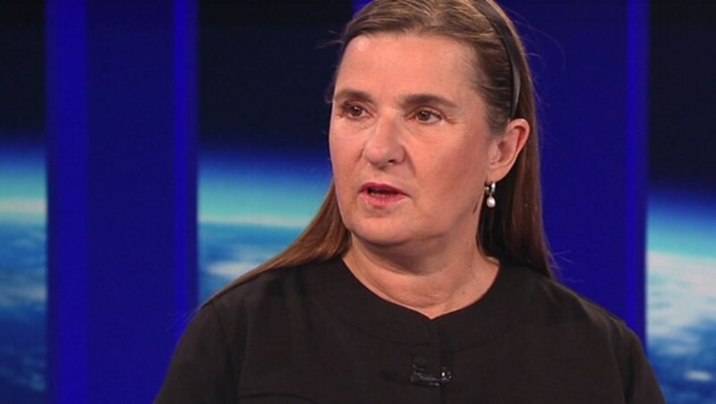 Dorothee von Laer lässt einmal mehr mit mahnenden Worten aufhorchen. (Bild: Screenshot: tvthek.orf.at)