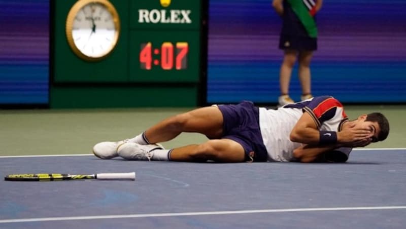 Carlos Alcaraz (Bild: APA/AFP/TIMOTHY A. CLARY)