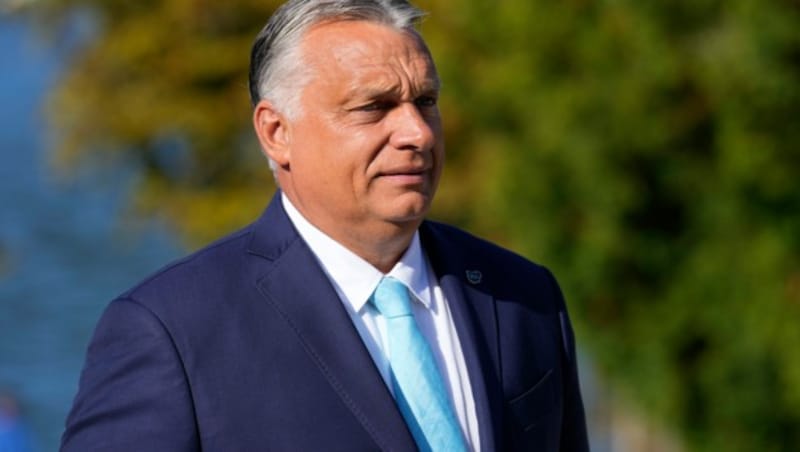 Der ungarische Ministerpräsident Viktor Orban (Bild: AP)