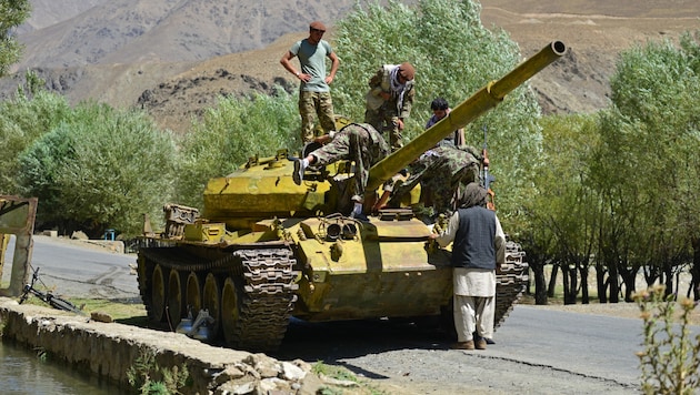 Die Widerstandskämpfer im Panjshir-Tal haben den Taliban laut eigenen Aussagen schwere Verluste zugefügt. (Bild: AFP or licensors)