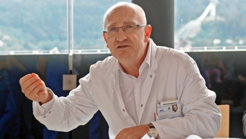 Thomas Müller, Direktor der Innsbrucker Kinderklinik (Bild: Christof Birbaumer)