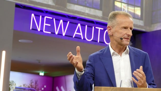 Volkswagen-Vorstandsvorsitzender Herbert Diess (Bild: Stephan Schätzl)