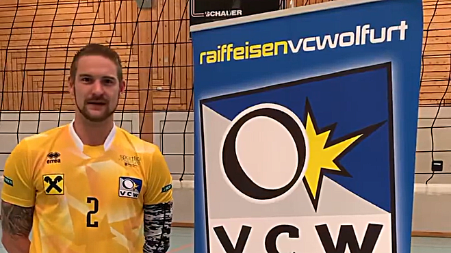 Jan Jalowietzki geht mit den Wolfurter Volleyballern in die neue Zweitligasaison. (Bild: VC Wolfurt / Instagram)