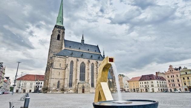 Die „entweihte“ St.-Bartholomäus-Kathedrale in Pilsen (Bild: ©Anibal Trejo - stock.adobe.com)
