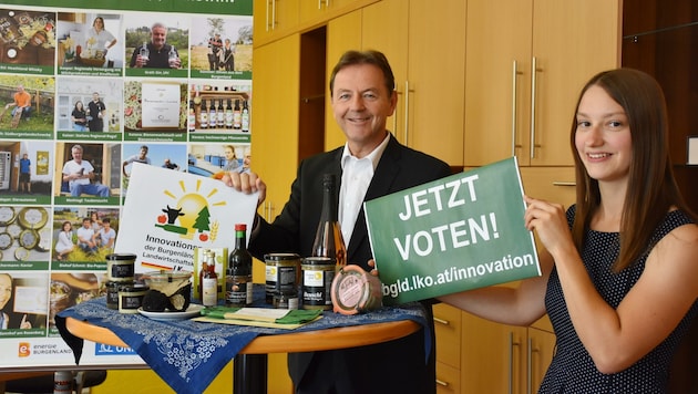 Noch bis Freitag kann man für einen der 23 Betriebe, die bei „Burgenland is(s)t innovativ“ dabei sind, voten. (Bild: Burgenländische Landwirtschaftskammer)