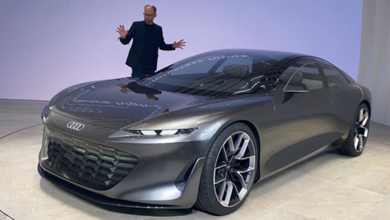Audi-Designchef Marc Lichte: Der Audi Grandsphere ist mehr als ein Showcar! (Bild: Stephan Schätzl)