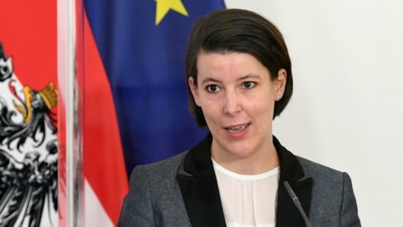 Katharina Reich, die oberste Gesundheitsbeamtin im Gesundheitsministerium (Bild: APA/HELMUT FOHRINGER)