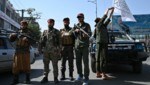 Taliban in den Straßen von Kabul (Bild: AFP)