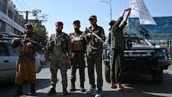 Taliban in den Straßen von Kabul (Bild: AFP)