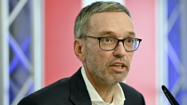 FPÖ-Parteichef Herbert Kickl (Bild: APA/Herbert Neubauer)