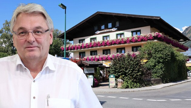 „Ich will meine Mitarbeiter und Gäste schützen“, sagt Wirt Horst Wieder. Bei ihm gilt die 1G-Regel. (Bild: Roland Hoelzl)