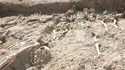 Bisher wurden 45 Skelette gefunden, es dürften aber weit mehr sein. (Bild: Christoph Miehl)