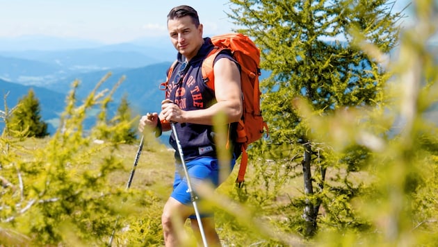 Andreas Gabalier am Zirbitzkogel (Bild: Mario Urbantschitsch)