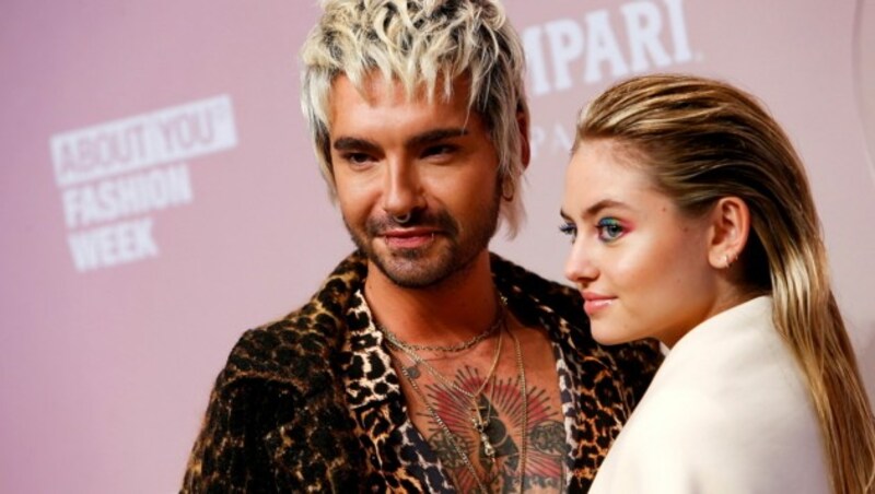 Bill Kaulitz und Leni Klum auf dem Red Carpet der Berliner Fashion Week (Bild: Reuters)