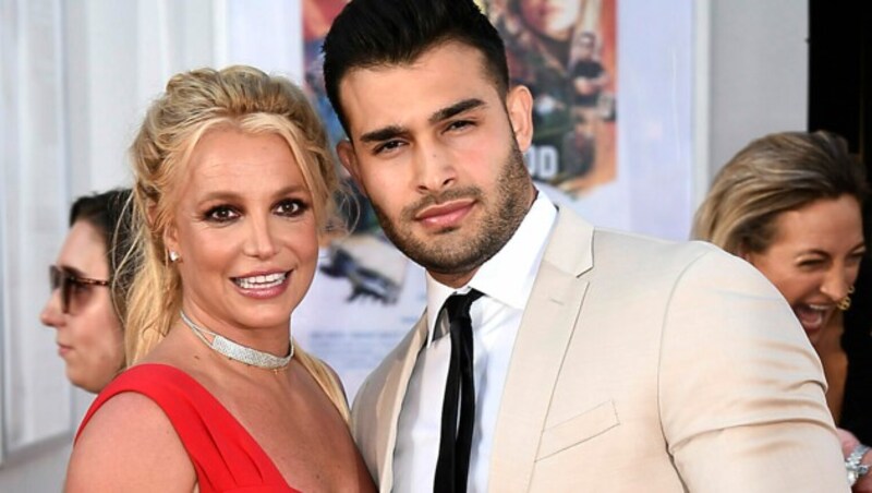 Britney Spears und Sam Asghari sind bereits seit vier Jahren ein Paar. Nun wagen sie den nächsten Schritt. (Bild: Jordan Strauss/Invision/AP)