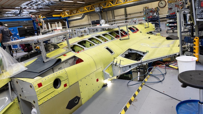 Die Produktionshalle, in der gerade an den neuen E-Modellen für Brasilien geschraubt wird