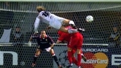 Markus Schopp war beim 2:0-Heimspiel-Sieg gegen Monaco 2000 mit zwei Toren der große Held (Bild: Honorar)