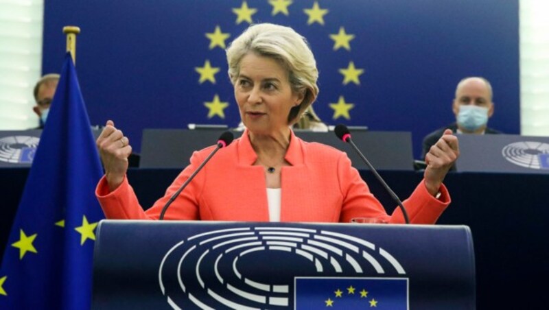 EU-Kommissionspräsidentin Ursula von der Leyen (Bild: AFP)