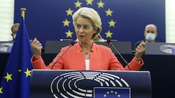 EU-Kommissionspräsidentin Ursula von der Leyen (Bild: AFP)