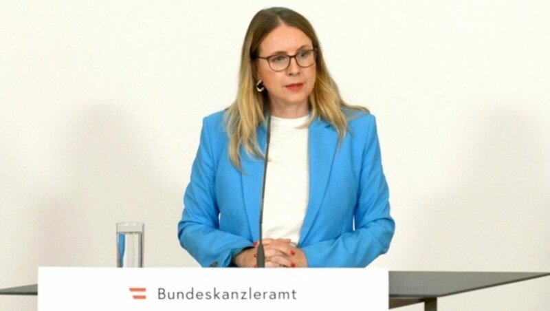 Wirtschaftsministerin Margarete Schramböck (ÖVP) (Bild: APA/Herbert Pfarrhofer)