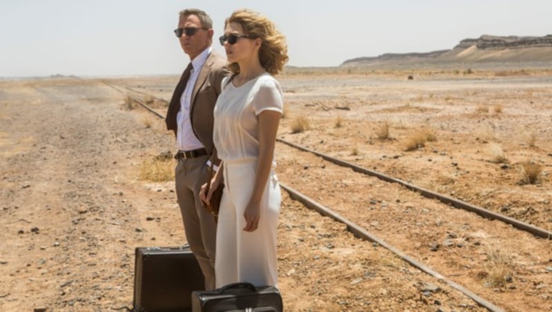James Bond (Daniel Craig) und Dr. Madeleine Swann (Lea Seydoux) in „Spectre“ (Bild: Danjaq, LLC, United Artists Corporation, Columbia Pictures Industries, Inc. All Rights Reserved.)