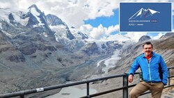 Gletscherforscher Gerhard Lieb untersucht seit Jahren Österreichs größten Gletscher, die Pasterze unterhalb des Glockners. (Bild: Anja Kröll; Krone KREATIV)