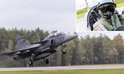 Die „Krone“ unterwegs mit der schwedischen Luftwaffe