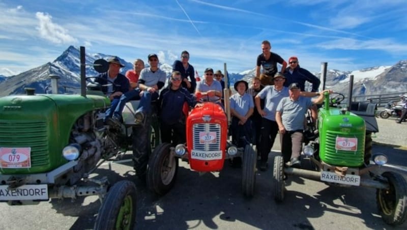 Oldtimerfreunde - gemeinsame Ausfahrt (Bild: zVg)