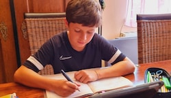 Der 12-jährige Luca musste wie seine Klassenkollegen bereits am dritten Schultag in eine zehntägige Quarantäne. (Bild: Zvg)
