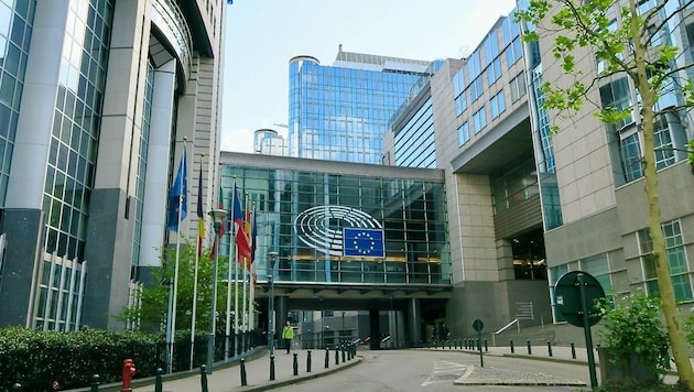 Das europäische Parlament in Brüssel (Bild: Karl Grammer)