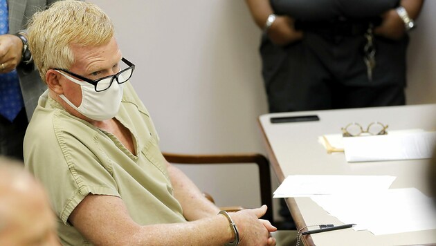 Alex Murdaugh während seiner Kautionsanhörung vor Gericht (Bild: AP)