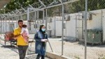 Flüchtlingslager mit „kontrolliertem Zugang“ auf Samos (Bild: AFP)