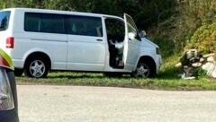 In dem Unfallwagen fanden die Polizisten das vierjährige Mädchen. (Bild: Thomas Lenger/monatsrevue.at)