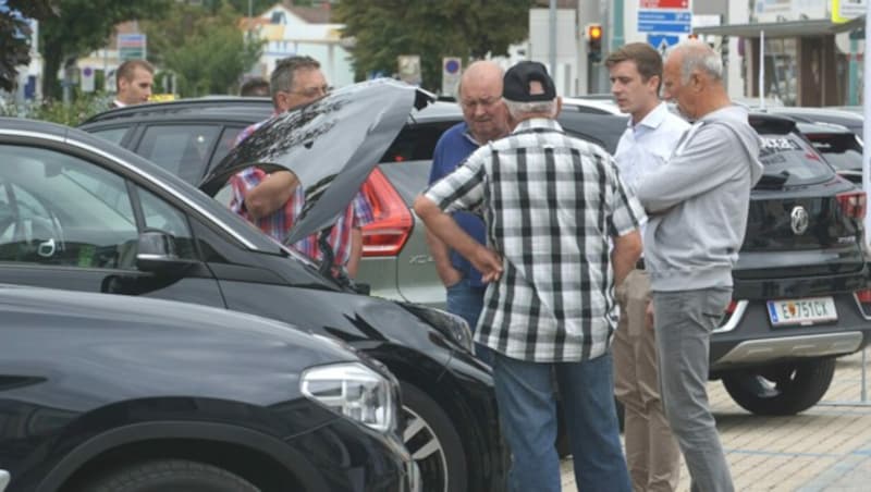 Es herrschte reger Andrang in Neufeld. (Bild: Katrin Apenburg)