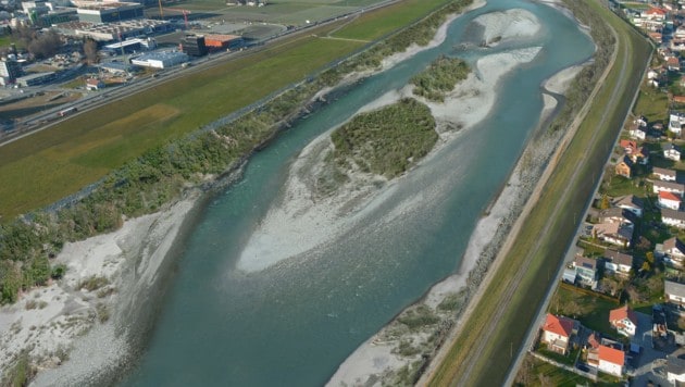 Abflusskapazität des Rheins wird von 3100 auf 4300 Kubikmeter pro Sekunde erhöht (Bild: Marktgemeinde Lustenau)