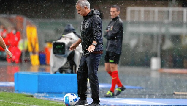 Roma-Coach Jose Mourinho (Bild: EPA)