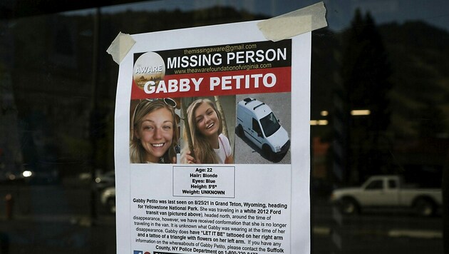 Gabby Petito kehrte von einem gemeinsamen Ferientrip mit ihrem Freund nicht mehr zurück. (Bild: AP)