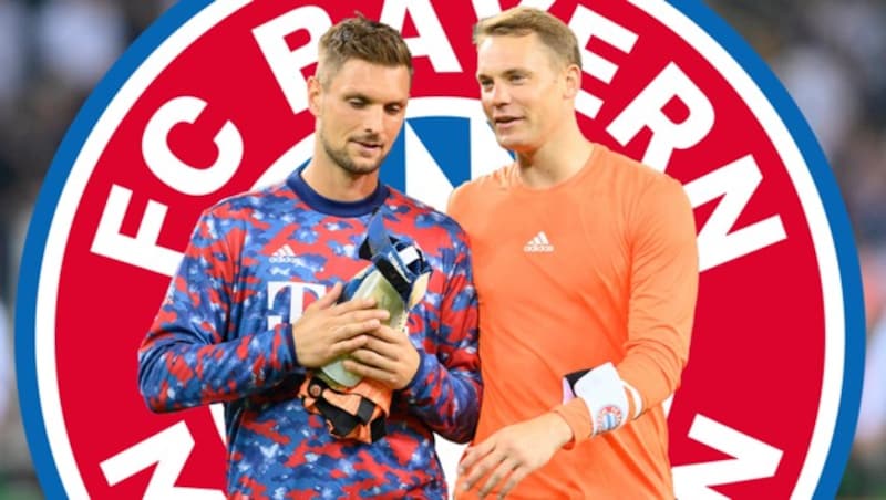 Sven Ulreich und Manuel Neuer (Bild: Anke Waelischmiller / dpa Picture Alliance / picturedesk.com)