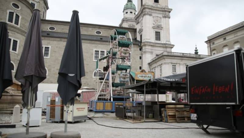 Ein Bierzelt wird es dieses Jahr nicht geben. Für das leibliche Wohl ist aber dennoch gesorgt. (Bild: Tröster Andreas)