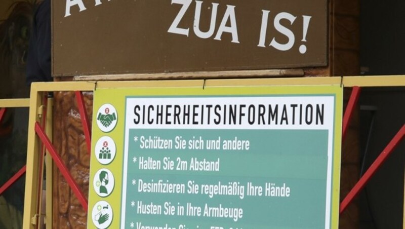 Ein Corona-Präventionskonzept soll für Sicherheit sorgen (Bild: Tröster Andreas)