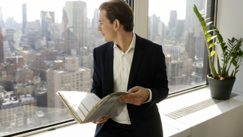 Bundeskanzler Sebastian Kurz (ÖVP) nimmt an der UNO-Vollversammlung der Staats- und Regierungschefs in New York teil. (Bild: APA/BKA/DRAGAN TATIC)