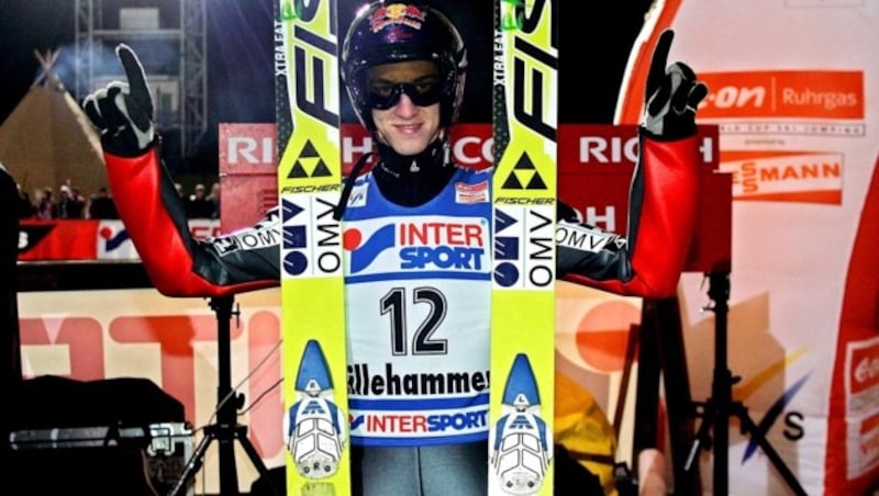 Gregor Schlierenzauer 2006 in Lillehammer. (Bild: GEPA )